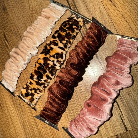 Apple Watch band scrunchies - Picture 3 of 5